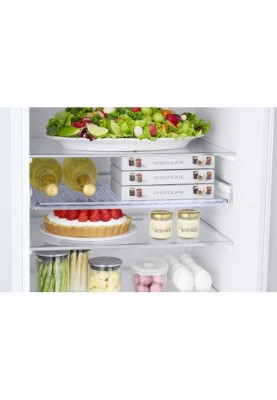 Холодильник із морозильною камерою Samsung RB38T605CWW