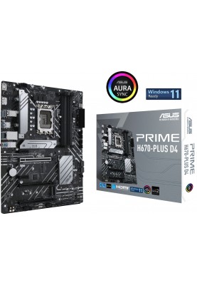 Материнська плата ASUS PRIME H670-PLUS D4