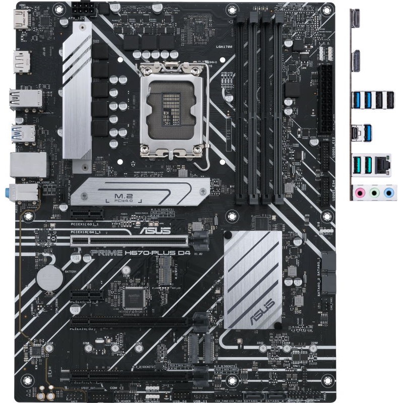 Материнська плата ASUS PRIME H670-PLUS D4