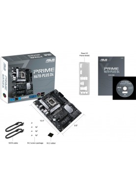 Материнська плата ASUS PRIME H670-PLUS D4