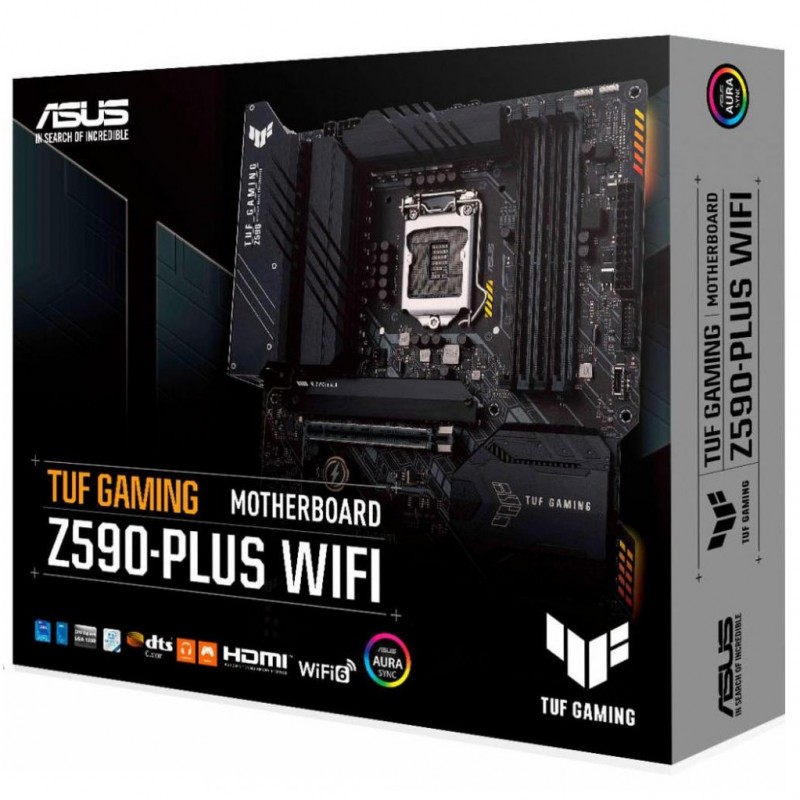 Материнська плата ASUS TUF GAMING Z590-PLUS WIFI