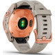 Смарт-годинник Garmin Fenix 7S Solar Rose Gold with Light Sand Band (010-02539-10/11)