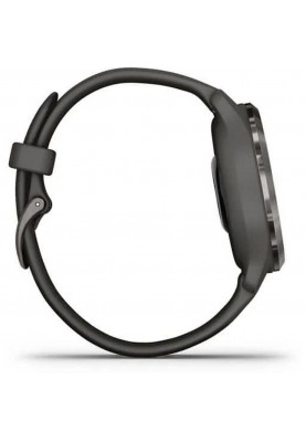 Смарт-годинник Garmin Venu 2S Slate Bezel with Graphite Case and Silicone Band (010-02429-10)