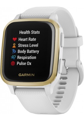 Смарт-годинник Garmin Venu Sq White/Light Gold (010-02427-11)