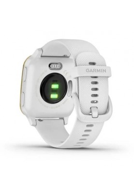 Смарт-годинник Garmin Venu Sq White/Light Gold (010-02427-11)