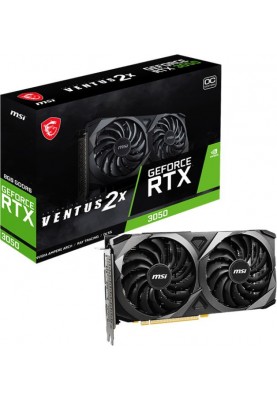 Відеокарта MSI GeForce RTX 3050 VENTUS 2X 8G OC