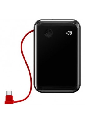 Зовнішній акумулятор (Power Bank) Baseus Mini S 10000mAh Digital Display w/Type-C Black (PPXF-A01) Black