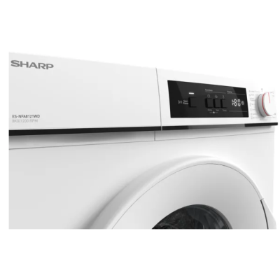 Пральна машина автоматична Sharp ES-NFA8121WD-PL