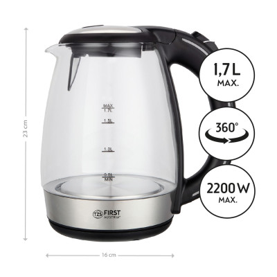 Електрочайник First FA-5404-2-BA Електрочайник First FA-5404-2-BA