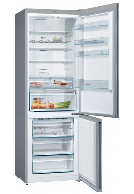 Холодильник із морозильною камерою Bosch KGN49MIEC
