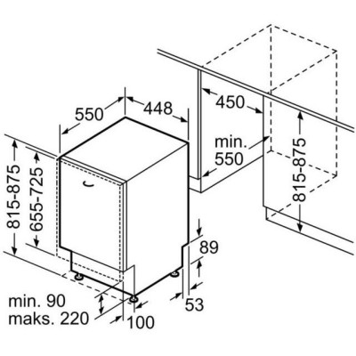 Посудомийна машина Siemens SR65ZX23ME Посудомийна машина Siemens SR65ZX23ME