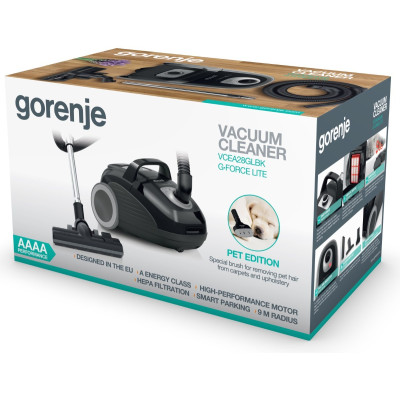 Пилосос із мішком Gorenje VCEA28GLBK