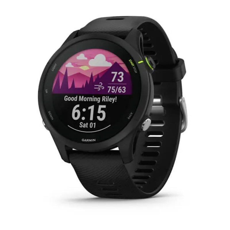 Смарт-годинник Garmin Forerunner 255 Music Black (010-02641-20/30)