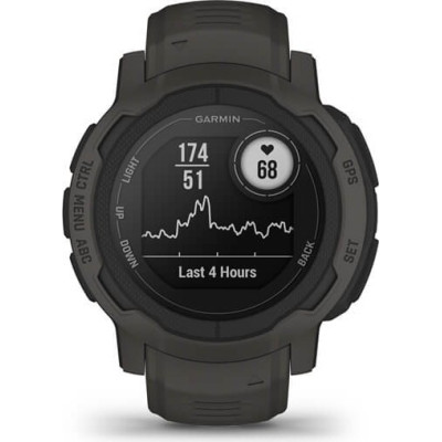 Смарт-годинник Garmin Instinct 2-Standard Edition Graphite (010-02626-10/00)