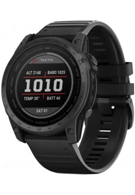 Смарт-годинник Garmin Tactix 7 – Standard Edition Premium Tactical GPS Watch with Silicone Band (010-02704-00/01)