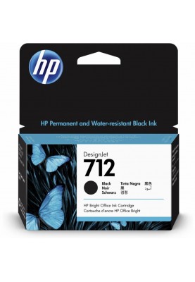 Струменевий картридж HP 712 Black (3ED70A)