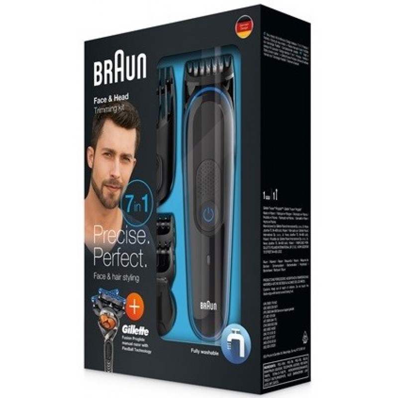 Тример для бороди та вусів Braun MGK3245