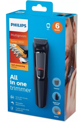 Тример для бороди та вусів Philips Multigroom Series 3000 MG3715/14