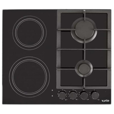 Варильна поверхня комбінована Ventolux HG622 B9G CS (BK)