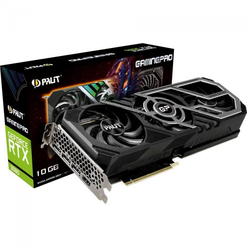 Відеокарта Palit GeForce RTX 3080 GamingPro (NED3080019IA-132AA)