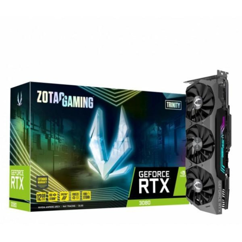 Відеокарта Zotac GAMING GeForce RTX 3080 Trinity OC LHR 12GB (ZT-A30820J-10PLHR)