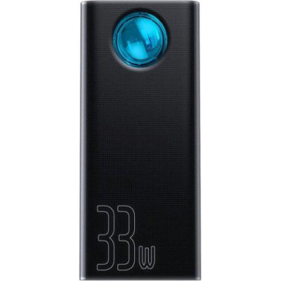 Зовнішній акумулятор (Power Bank) Baseus Amblight Digital Display Black (PPLG-01)