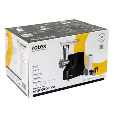 Електром'ясорубка Rotex RMG180-B MultiFun