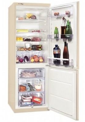 Холодильник із морозильною камерою Zanetti SB 155 Beige
