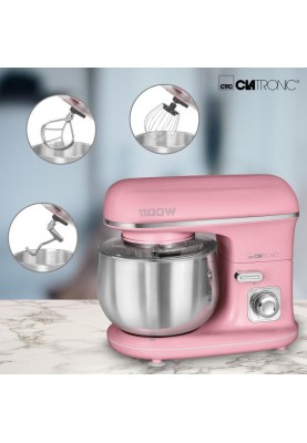 Кухонна машина Clatronic KM 3711 Pink