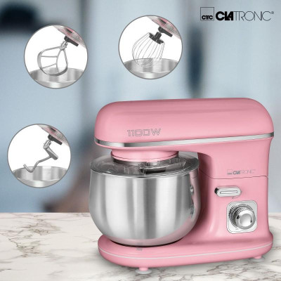 Кухонна машина Clatronic KM 3711 Pink