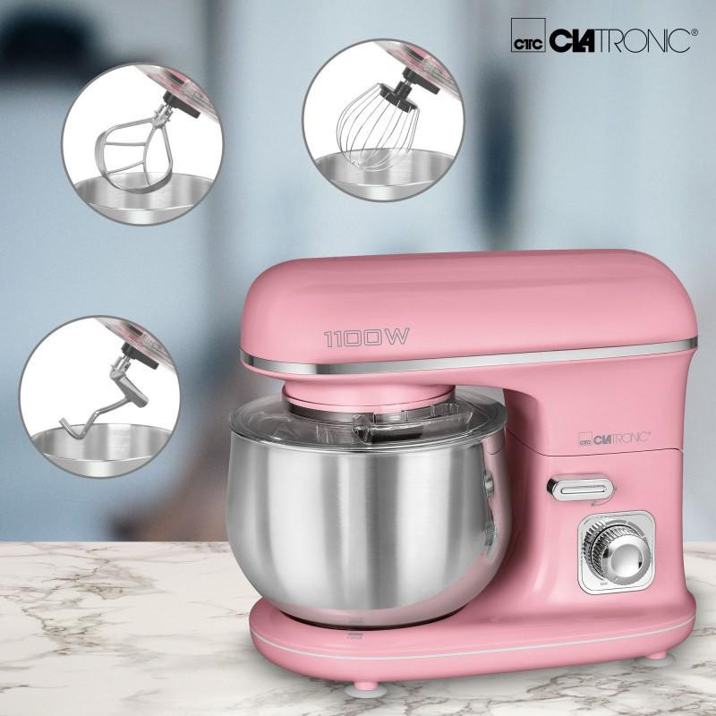 Кухонна машина Clatronic KM 3711 Pink