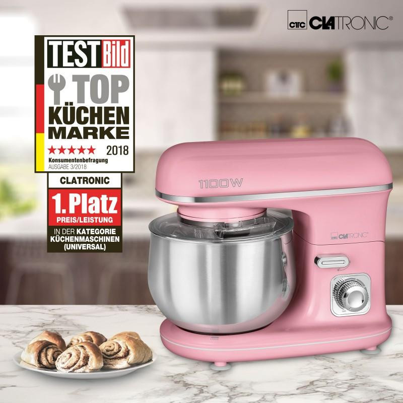 Кухонна машина Clatronic KM 3711 Pink