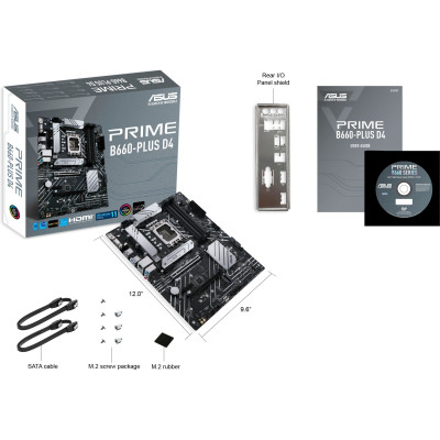Материнська плата ASUS PRIME B660-PLUS D4