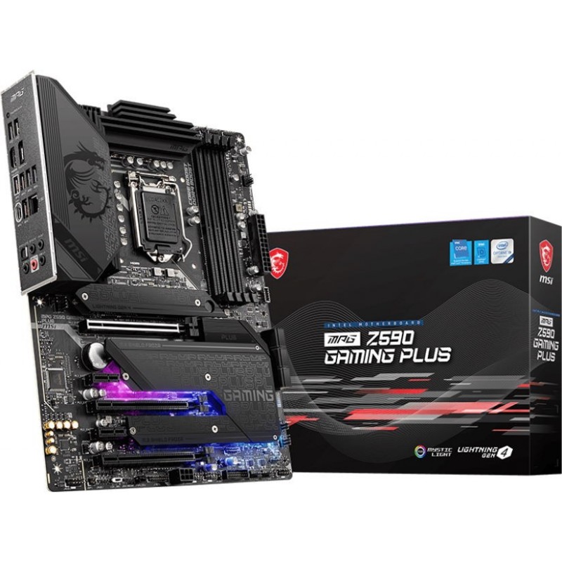 Материнська плата MSI MPG Z590 GAMING PLUS