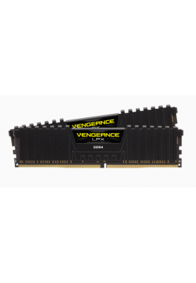 Оперативна пам'ять Corsair 16 GB (2x8GB) DDR4 2933 MHz Vengeance LPX Black (CMK16GX4M2Z2933C16)