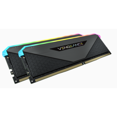 Оперативна пам'ять Corsair 32 GB (2x16GB) DDR4 3600 MHz Vengeance RGB RT White (CMN32GX4M2Z3600C18)
