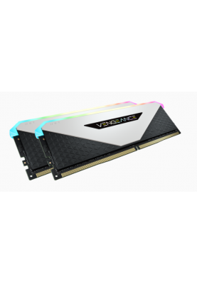 Оперативна пам'ять Corsair 32 GB (2x16GB) DDR4 3600 MHz Vengeance RGB RT White (CMN32GX4M2Z3600C18W)