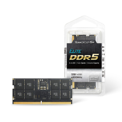 Пам'ять для ноутбуків TeamGroup 16 GB SO-DIMM DDR5 4800 MHz (TED516G4800C40-S01)