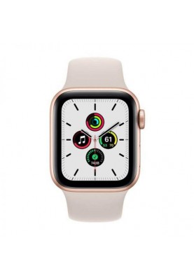 Смарт-годинник Apple Watch GPS SE 40mm Gold Aluminum Case w. Starlight S. Band (MKQ03)