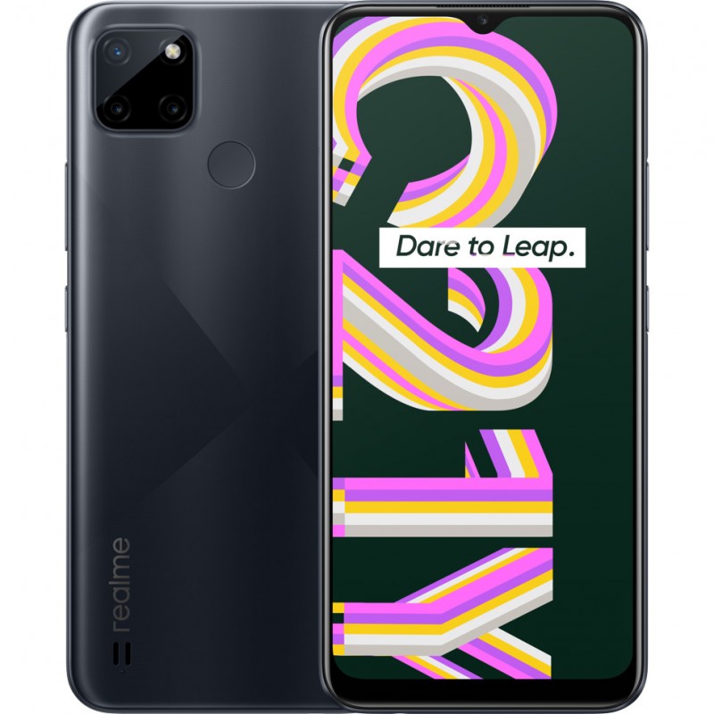 Смартфон realme C21Y 3/32GB Cross Black