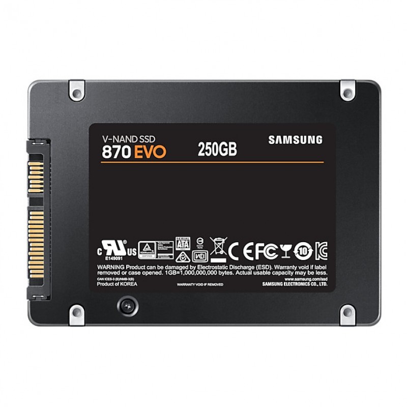 SSD накопичувач Samsung 870 EVO 250 GB (MZ-77E250BW)