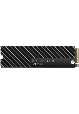 SSD накопичувач WD Black SN750 NVME SSD 500 GB With Heatsink (WDS500G3XHC)