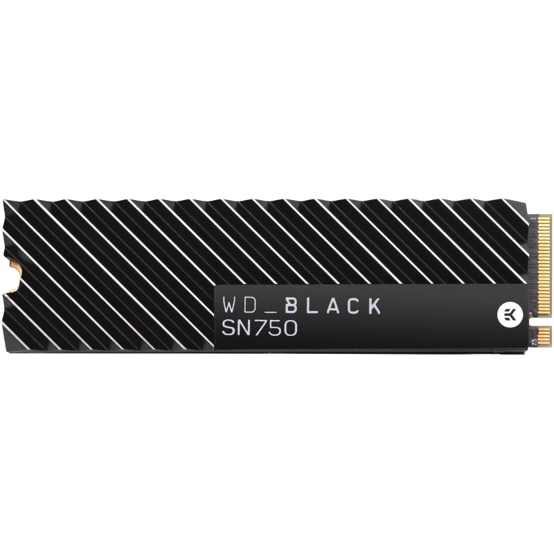 SSD накопичувач WD Black SN750 NVME SSD 500 GB With Heatsink (WDS500G3XHC)