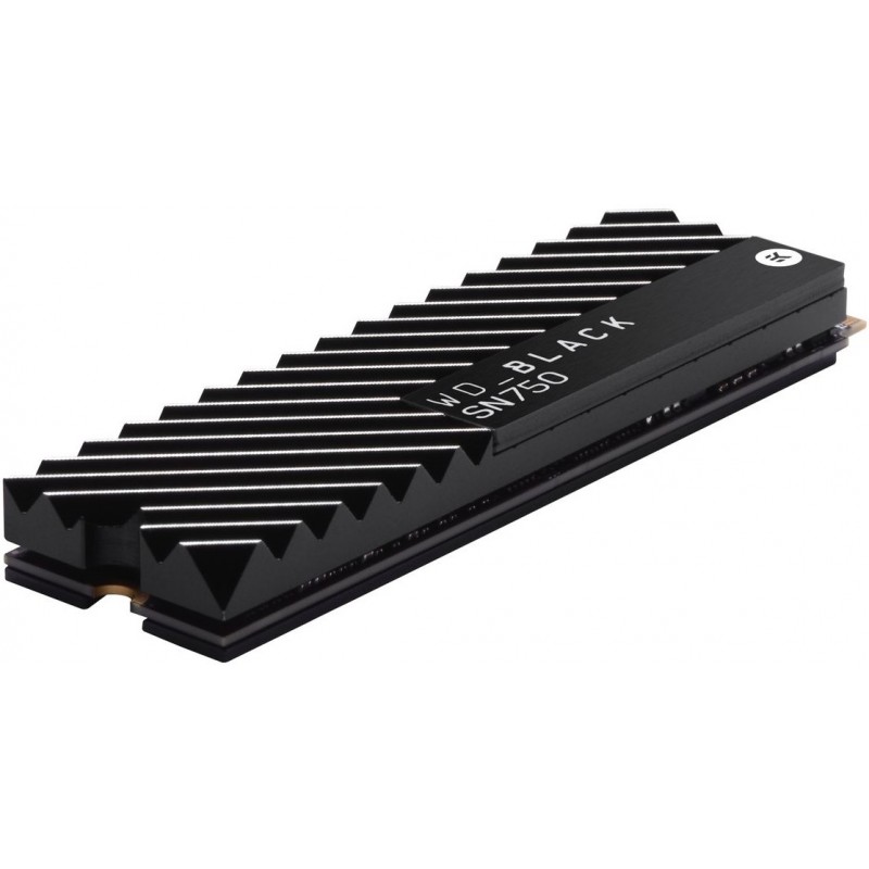 SSD накопичувач WD Black SN750 NVME SSD 500 GB With Heatsink (WDS500G3XHC)