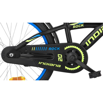Велосипед INDIANA Rock Boy 20 (Black-gold)