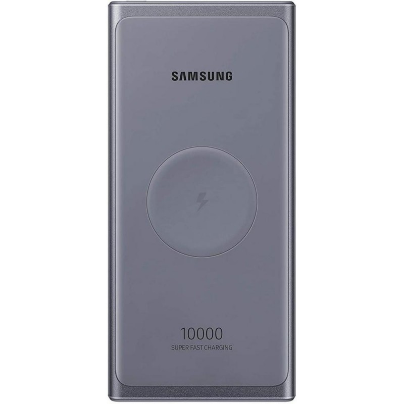 Зовнішній акумулятор (Power Bank) Samsung Wireless 10000 mAh Grey (EB-U3300XJEGEU)