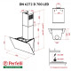 Похила витяжка Perfelli DN 6272 D 700 WH LED
