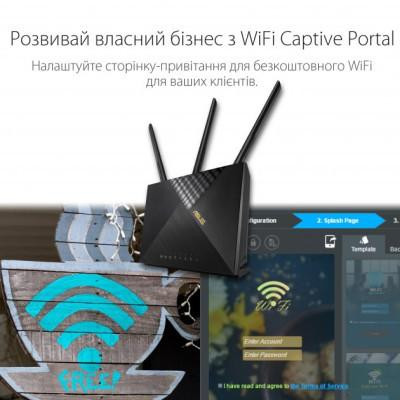 Бездротовий маршрутизатор (роутер) ASUS 4G-AX56 Бездротовий маршрутизатор (роутер) ASUS 4G-AX56