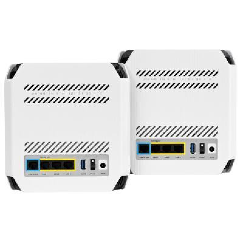 Бездротовий маршрутизатор (роутер) ASUS ROG Rapture GT6 White 2-pack