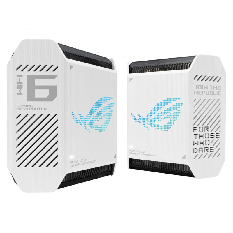 Бездротовий маршрутизатор (роутер) ASUS ROG Rapture GT6 White 2-pack